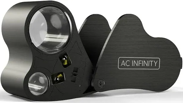 AC Infinity Jewelers Loupe Pocket Magnifying Glass