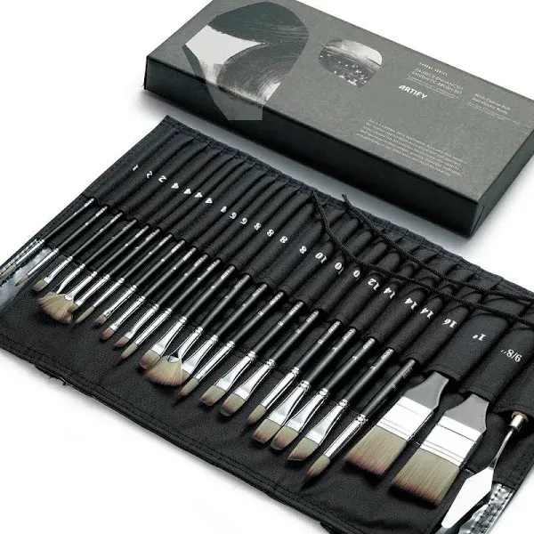 ARTIFY Expert Series 24 Pieces Paint Brush Set