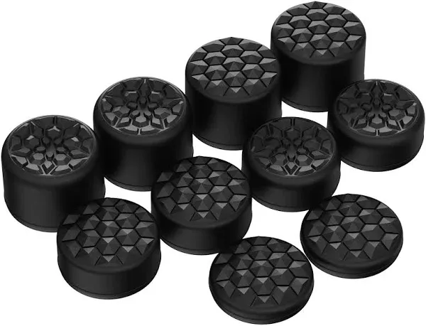 PlayVital Ergonomic Stick Caps for PS5, PS4, Xbox Series X/S, 