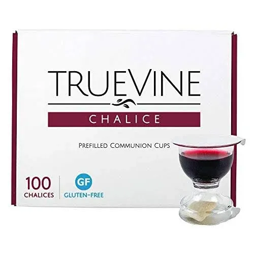 TrueVine Chalice Prefilled Communion Cups