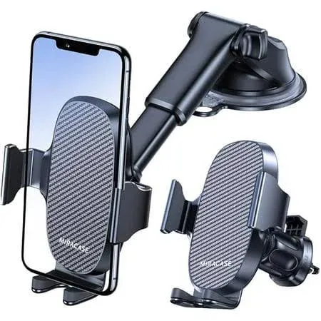 Miracase 3-in-1 Universal Car Phone Holder Mount