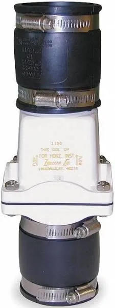 Zoeller 30-0021 Full Flow Check Valve, PVC, 2 in.