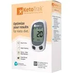 Blood Ketone Testing Kit, 1 Meter, 10 Ketone Strips, 1 Lancing Device, 10 Lancets, Optimize Your Result for Keto Diet by KetoTrak