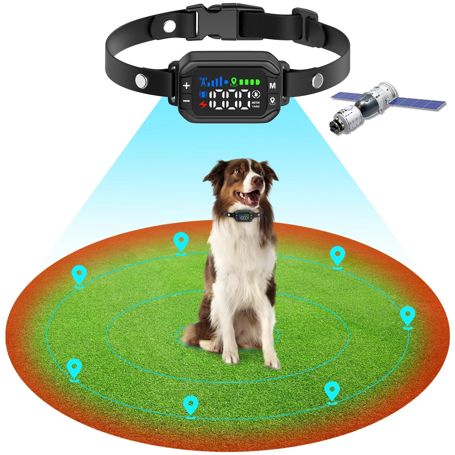 Wolicn GPS Dog Collar Fence System