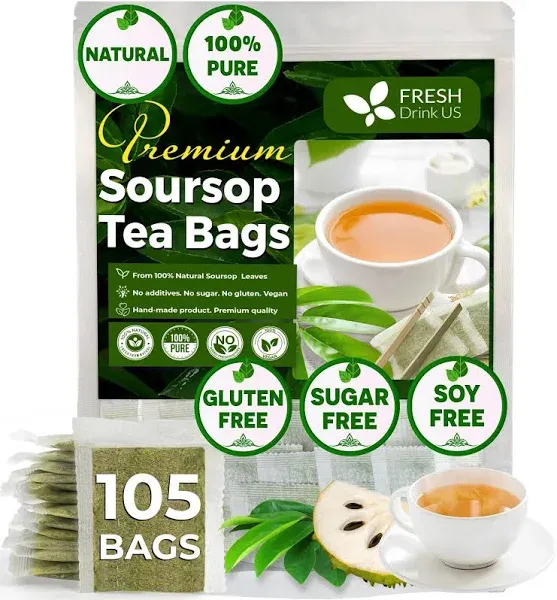 Organic Soursop Leaves Tea Bags