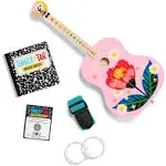 Pink Floral TinkerTar Guitar