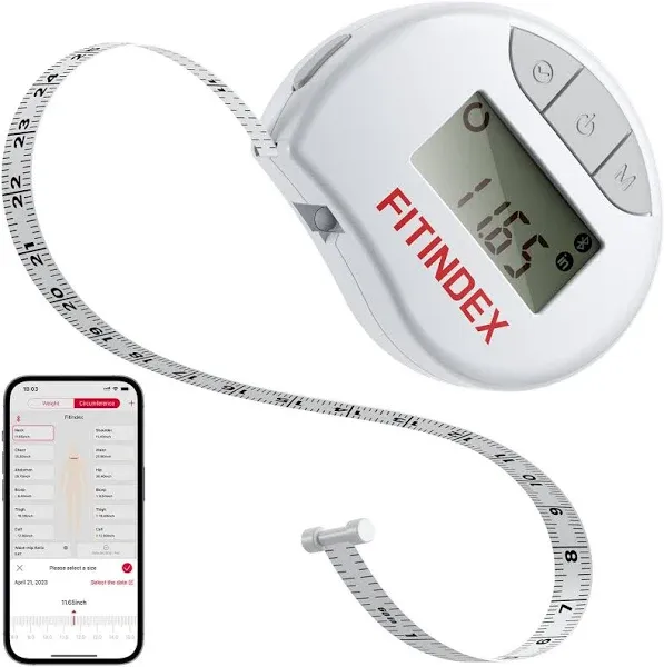 Medca Body Fat Caliper and Measuring Tape