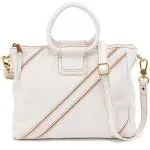 Hobo Sheila Medium Satchel, White Stripe