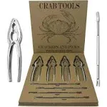 Crab Leg Crackers and Picks, Set of 4 | adamsbargainshop