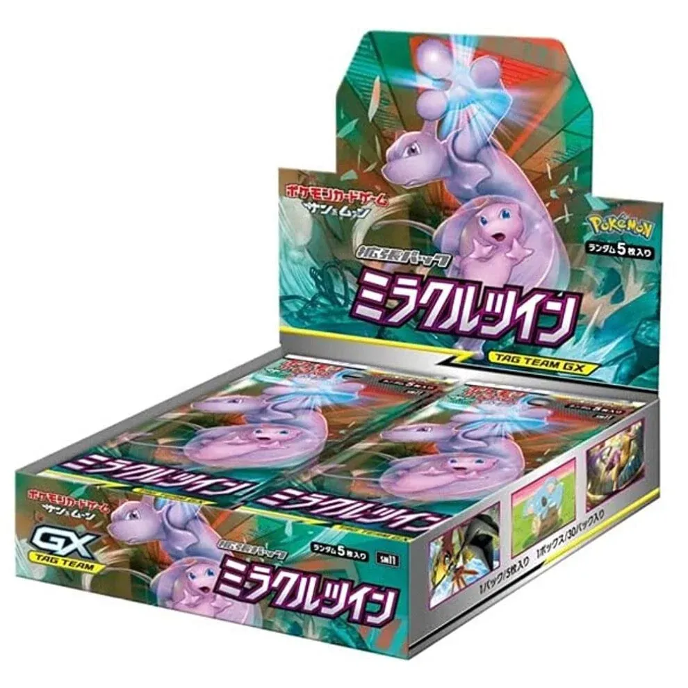 Pokemon Card Game Sun &Moon Expansion Pack Miracle Twin Box