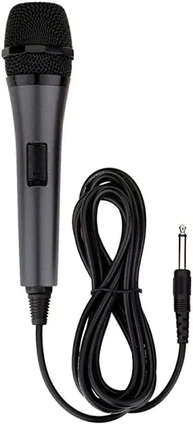 M187 Professional Dynamic Microphone (Corded),Black