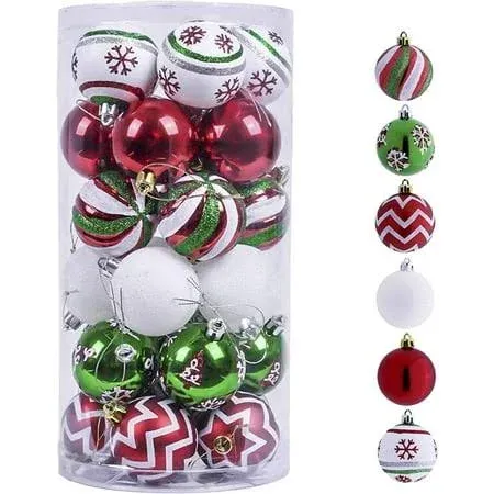 30ct Classic Collection Splendor Christmas Ball Ornaments