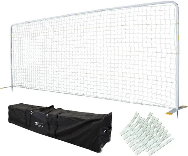 AGORA 8'x24' Full-Size Portable Flat Soccer Training Goal