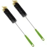 7 Pack Bottle Brush Cleaning Set with Long Handles for Cleaner Bottles, Cups, Pipes, Straws, air Conditioner Outlet and More