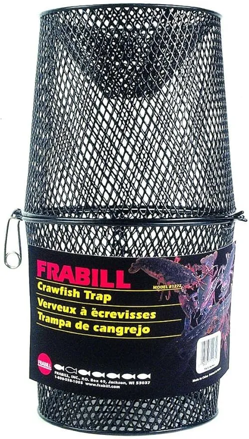 Frabill Torpedo Crawfish Trap | Heavy-Duty Steel Mesh