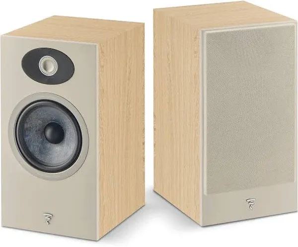 Focal Theva No.1 2-Way Bass-Reflex Bookshelf Loudspeakers - Pair (Light Wood)