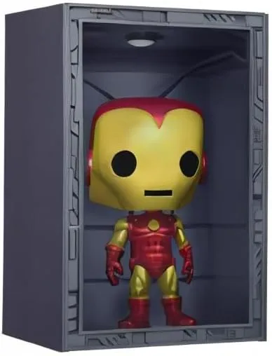 Funko Pop! Marvel: Iron Man Hall of Armor Model 4 Deluxe Vinyl Figure