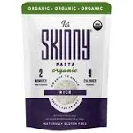 It's Skinny Organic Orzo Pasta - Rice Shaped Pasta Pre-Cooked Konjac Noodles Pasta, Low Carb & Low Calorie High Fiber, Sugar Free & Gluten Free Vegan Pasta, Keto & Paleo-Friendly (6-pack)