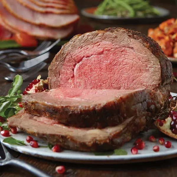 Premium Prime Rib Beef Roast, 4.5-5 lbs - Boneless and Tender, Aged Up to 28 Days. Restaurant-Quality Steaks and Cooking Instructions from Kansas City Steak Company.