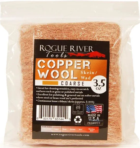 Rogue River Tools Copper Wool Skein/Pad