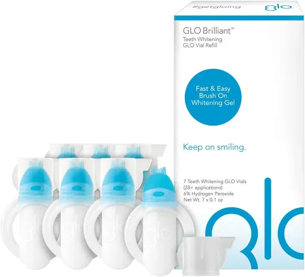 GLO Science Brilliant Teeth Whitening Device Refills