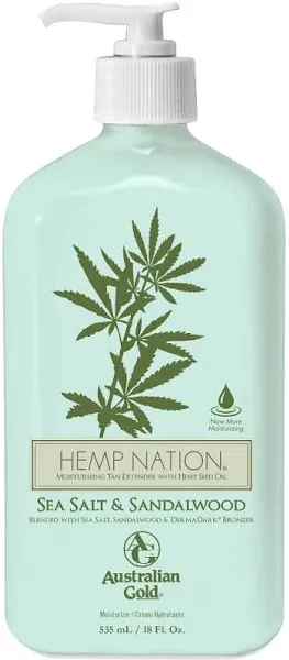 Australian Gold Hemp Nation Moisturizing Tan Extender