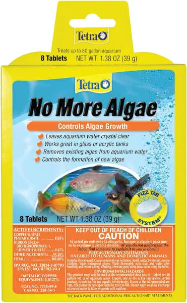 Tetra No More Algae (8 Tablets)