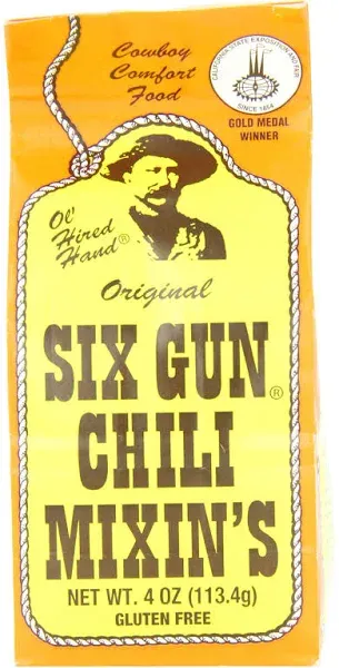 Six Gun: Original Chili Mixins, 4 Oz