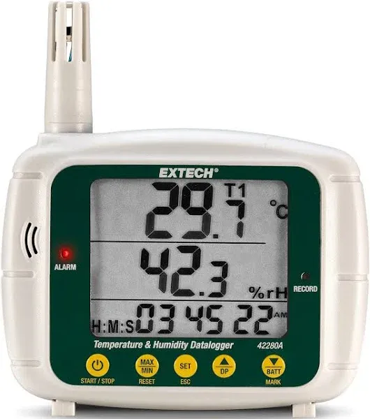 Extech 42280A Temperature and Humidity Datalogger