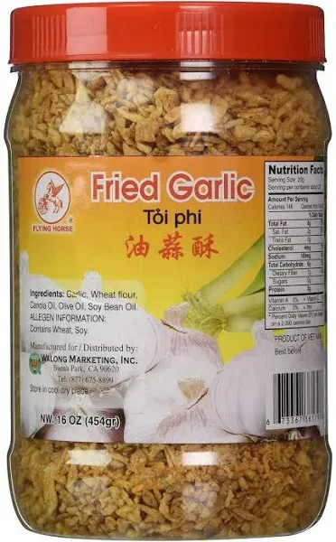 Flying Horse Crispy Fried Garlic 16oz