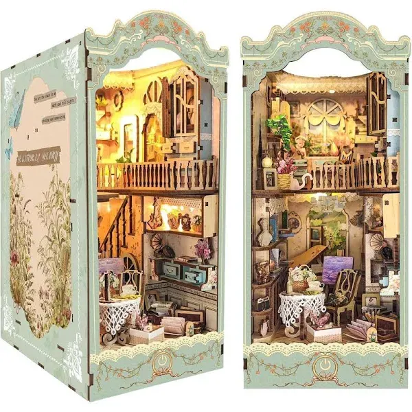 DIY Dollhouse Book Nook Kit