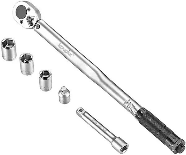 Kauplus 1/2-Inch Drive Click Torque Wrench