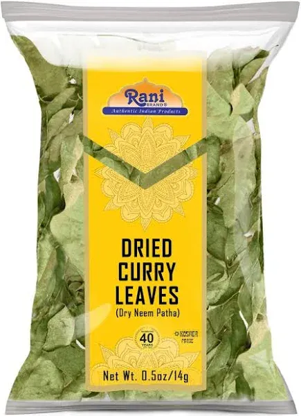 Rani Brand Authentic Indian Products Dried Curry Whole Leaves