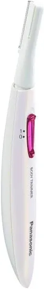 Panasonic Full Body Hair Removal for Women, Portable Sleek Design, Gentle for Bikini, Underarm, Legs Areas, Pink, 1 Count (Pack of 1)