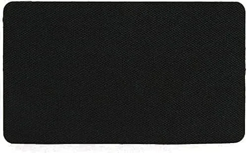 Universal Sunvisor Warning Label Covers - Jet Black - Peel & Stick Sun Visor Cover Up for All Cars, Trucks, SUV, Van, Sports Car