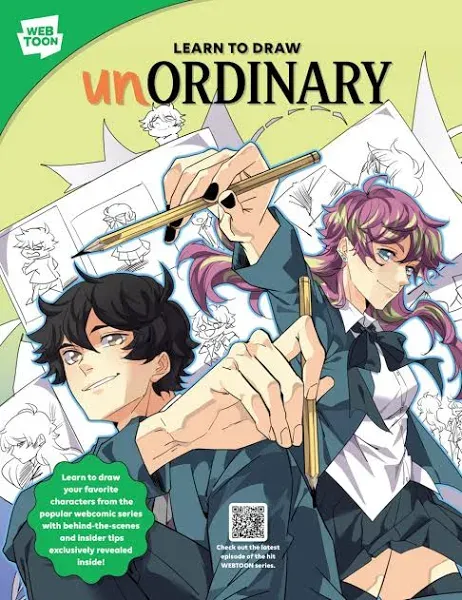 Learn to Draw UnOrdinary: Learn to Draw Your Favorite Characters from the Popular Webcomic Series with Exclusive Behind-the-scenes and Insider Tips! [Book]