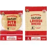 Value Bundle: Joseph's Lavash Bread and Pita, Flax Oat Bran & Whole Wheat Reduced Carb