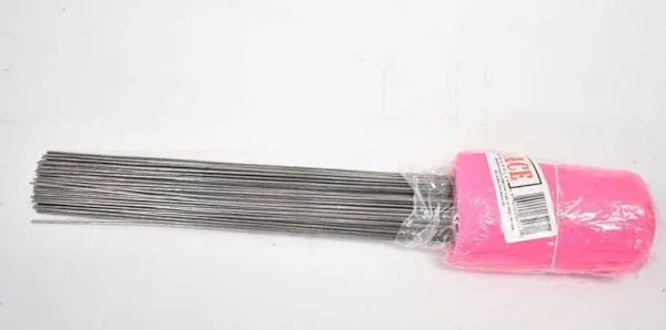 Fluorescent Pink Marking Flags, 100 Pack - 4x5-Inch Marker Flags - 15-Inch Wire - for Lawn, Irrigation, Dog Training, Landscape, Survey