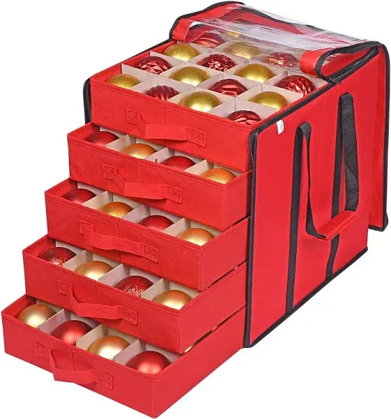 ProPik Christmas Ornament Storage Boxes