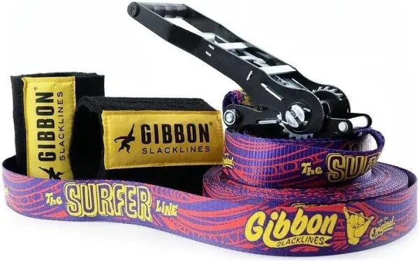 Gibbon Slacklines Surfer Line Treewear Set