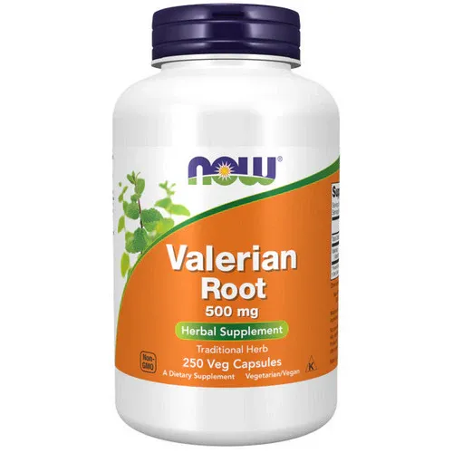 NOW Foods Supplements, Valerian Root (Valeriana officinalis) 500 mg, Herbal Supplement, 250 Veg Capsules