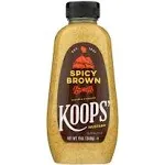 Koops Deli Spicy Brown Mustard 12 oz