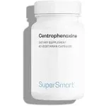 Supersmart - Centrophenoxine 500mg per Day (DMAE & pCPA) - Nootropics Supplement | Non-GMO & Gluten Free - 60 Vegetarian Capsules