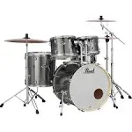 Pearl Export Standard 5-Piece Drum Set with Hardware - Smokey Chrome