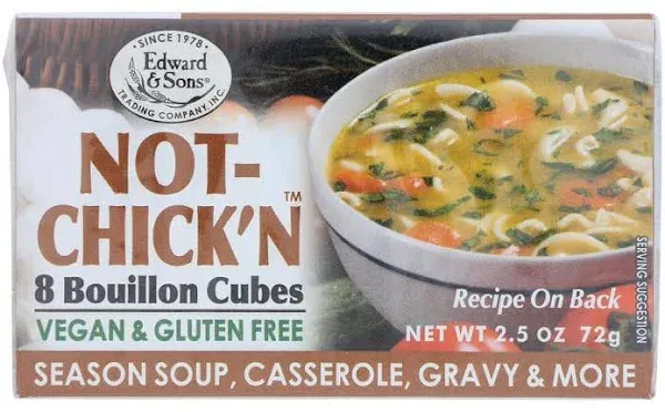 Edward & Sons Bouillon Cubes Not-Chick'n