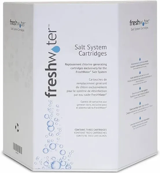 FreshWater Salt System Cartridges - (3 Cartridges) Fresh Water Salt System - NEW