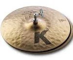 14" Hihat, K Custom, Session Hats, brilliant