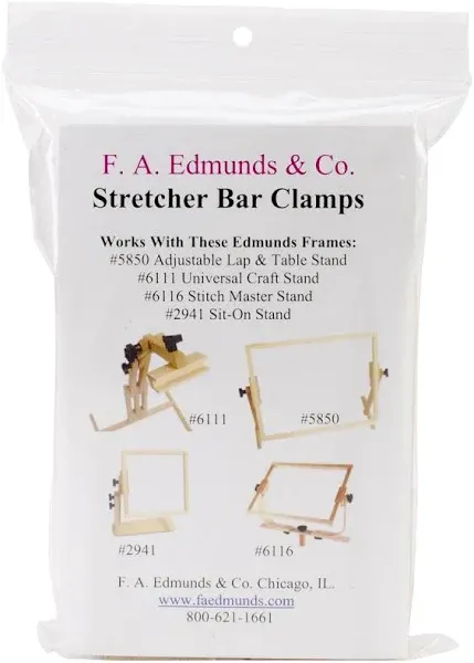 Frank A. Edmunds Stretcher Bar Clamps