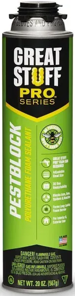 Great Stuff Pro Pestblock, 20oz. Case of 12