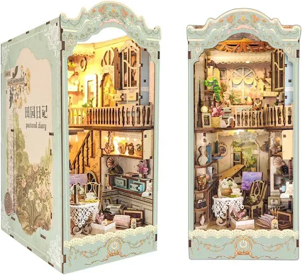 DIY Dollhouse Book Nook Kit